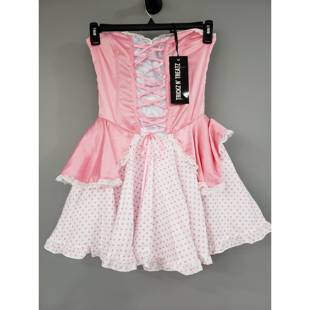 NEW MEDIUM Dolls Kill Little Bo Peep Cosplay Costume Dress HALLOWEEN coquette